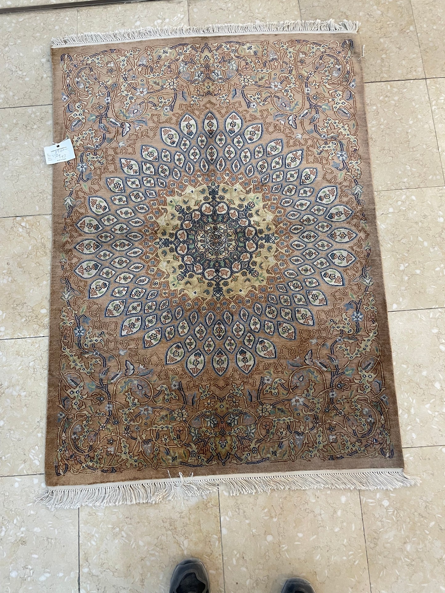 Beautiful Hand woven Silk Carpet imported from Cairo Egypt