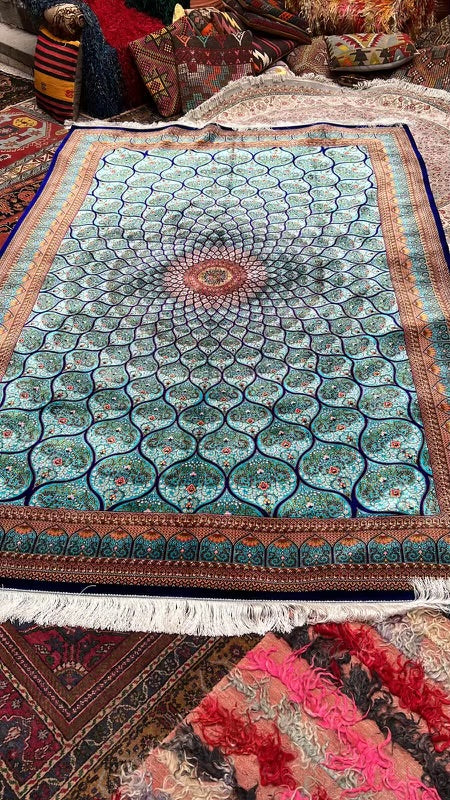 Beautiful Silk Carpet direct from Cappadocia Turkey