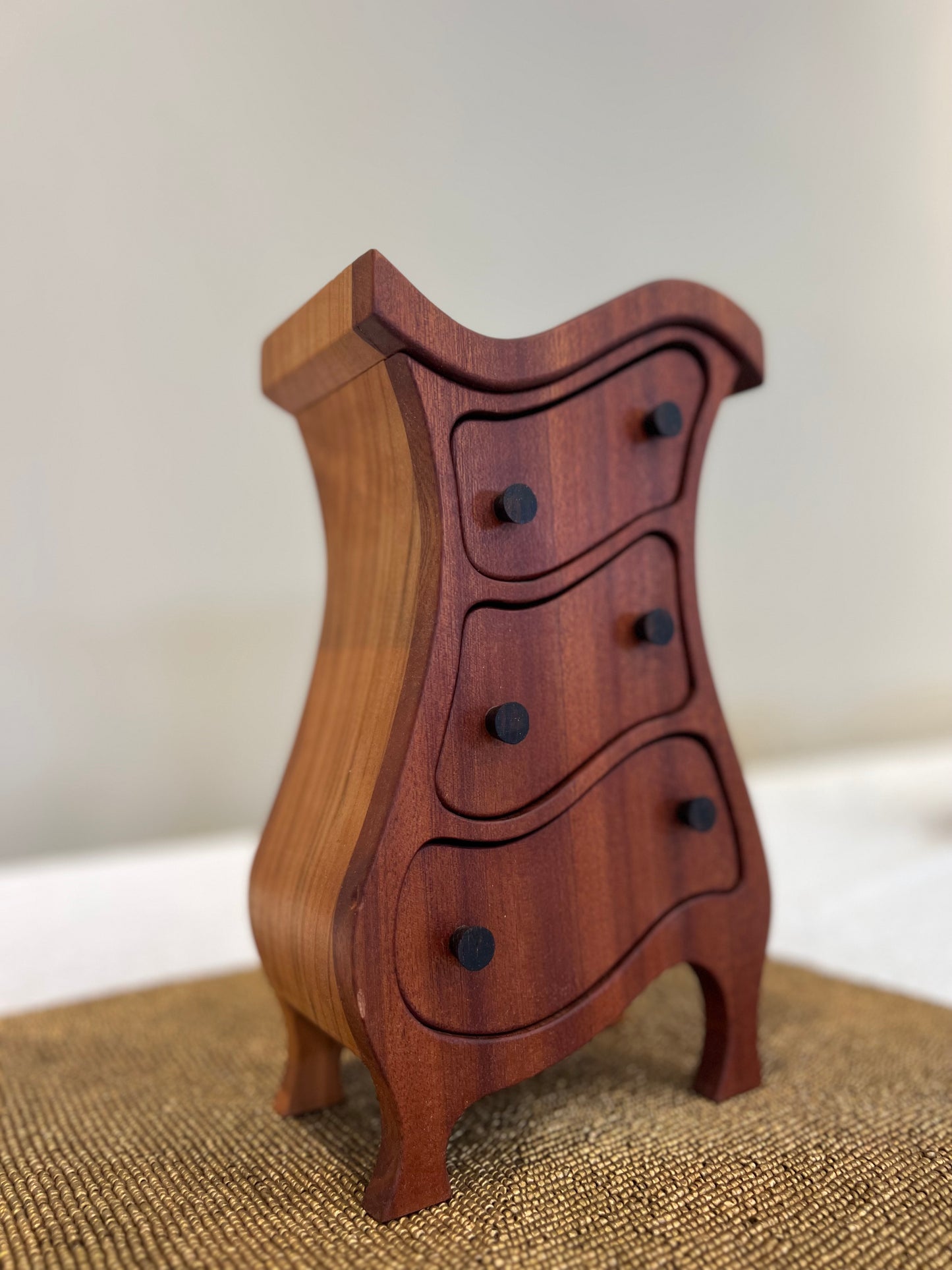 Beauty and the Beast inspired Chest of Drawers: Hand made jewelry box