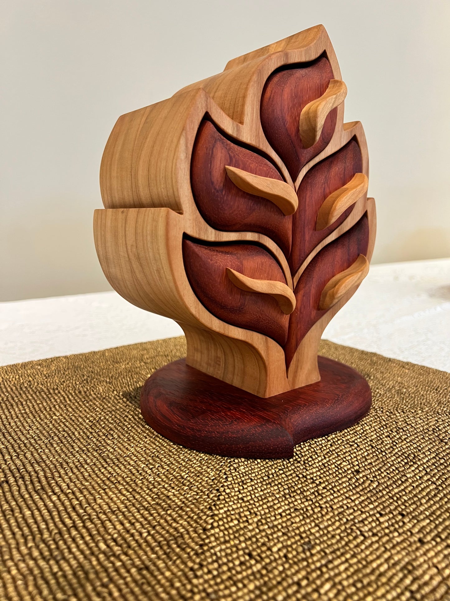 Hand Made Tree of Life Jewelry Box