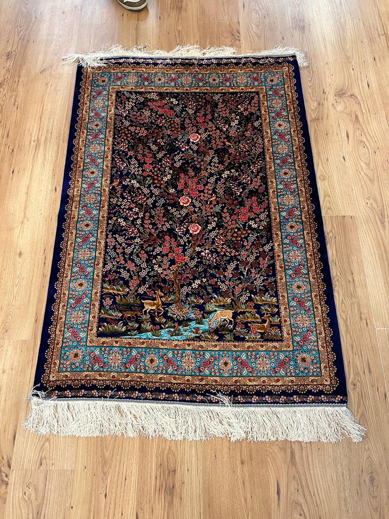 Beautiful Silk Carpet direct from Cappadocia Turkey